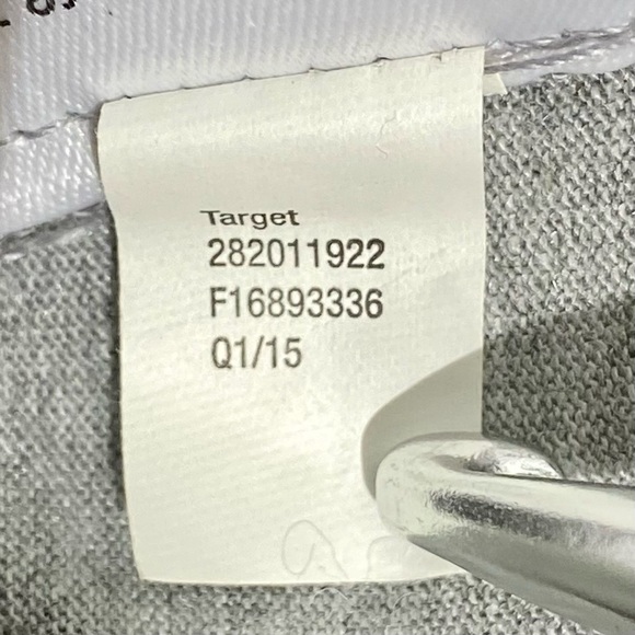 Xhilaration Tank Top Cream and Blue Print and Grey Back Small - Picture 9 of 9